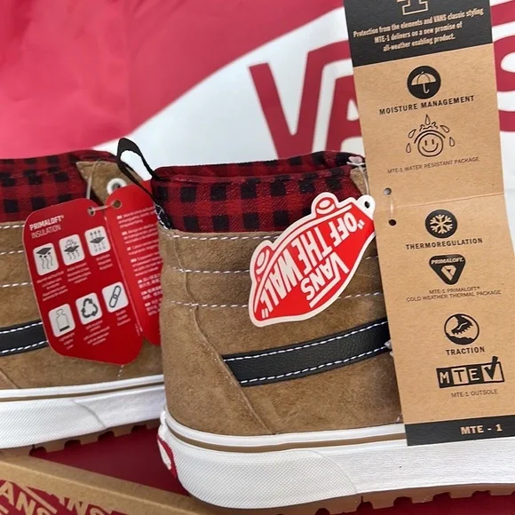 Vans Sk8-Hi Mte-1
Plaid Brown/Black
VNOA5HZYY49 Men’s boots - Picture 13 of 16